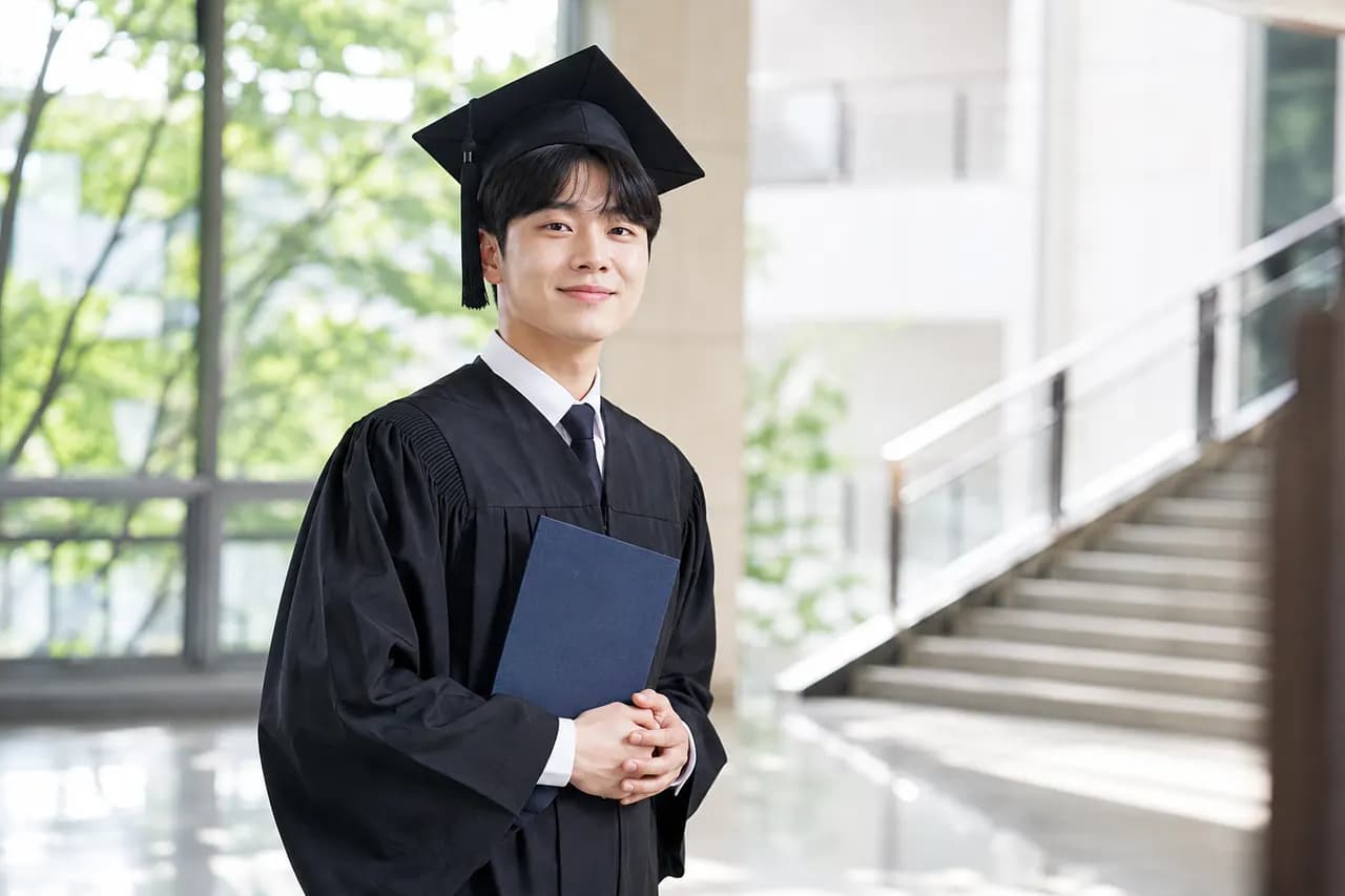 자격증을 취득하고 졸업하는 순간