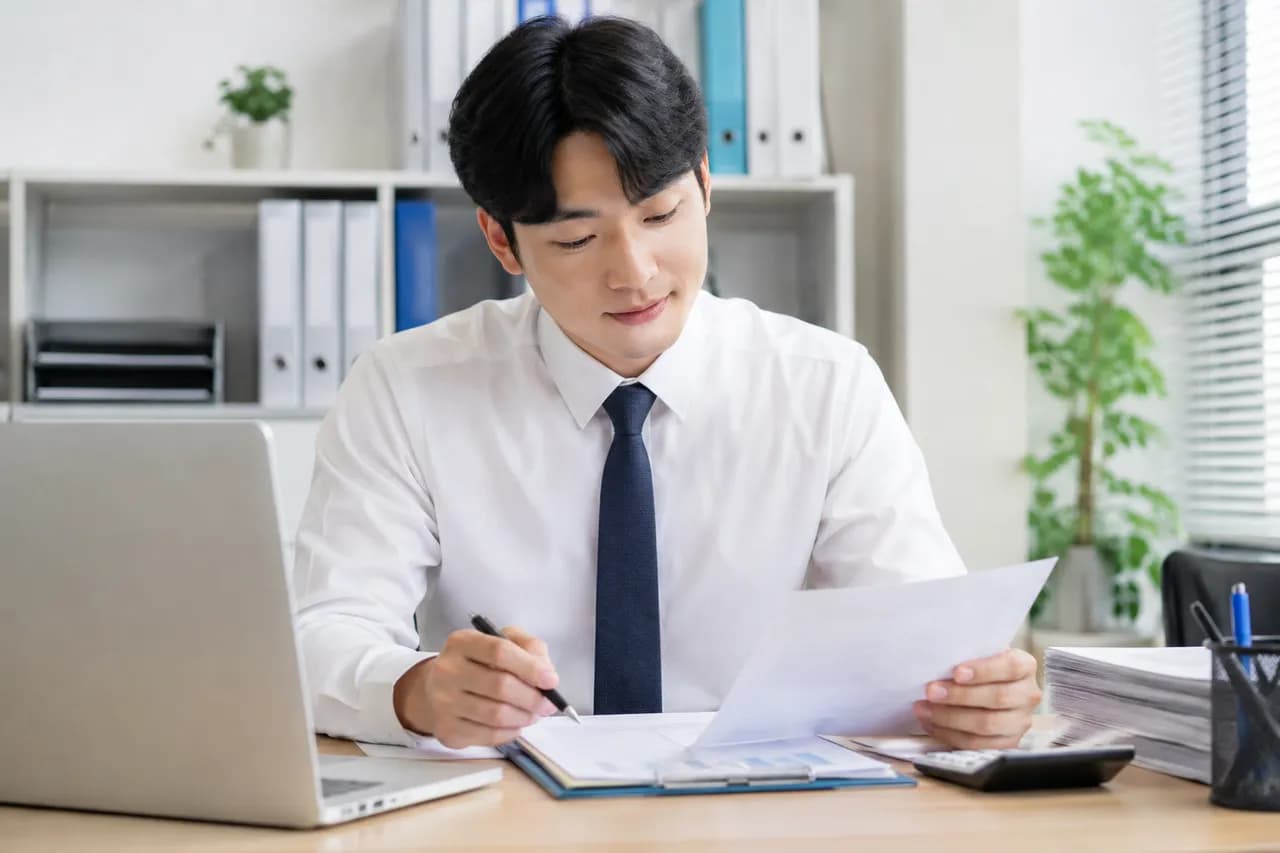 링크브릭 팀 업무 모습